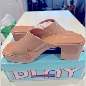 NWT - Jeffery Campbell - Bubblegum Platform Sandal
